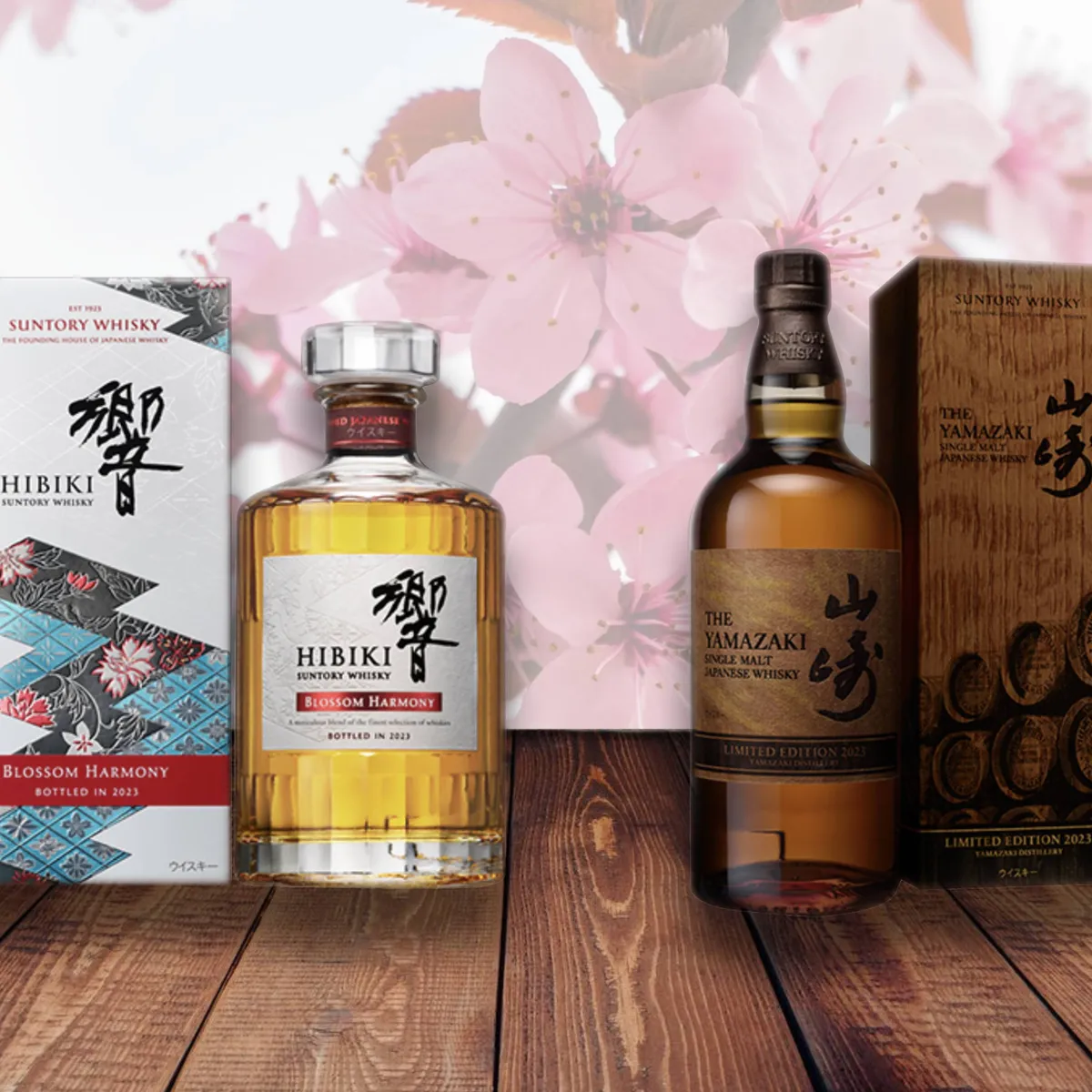 山崎LIMITED EDITIONと響 BLOSSOM HARMONY 2023 Review]HIBIKI BLOSSOM HARMONY 2023 | Japanese Whisky Dictionary