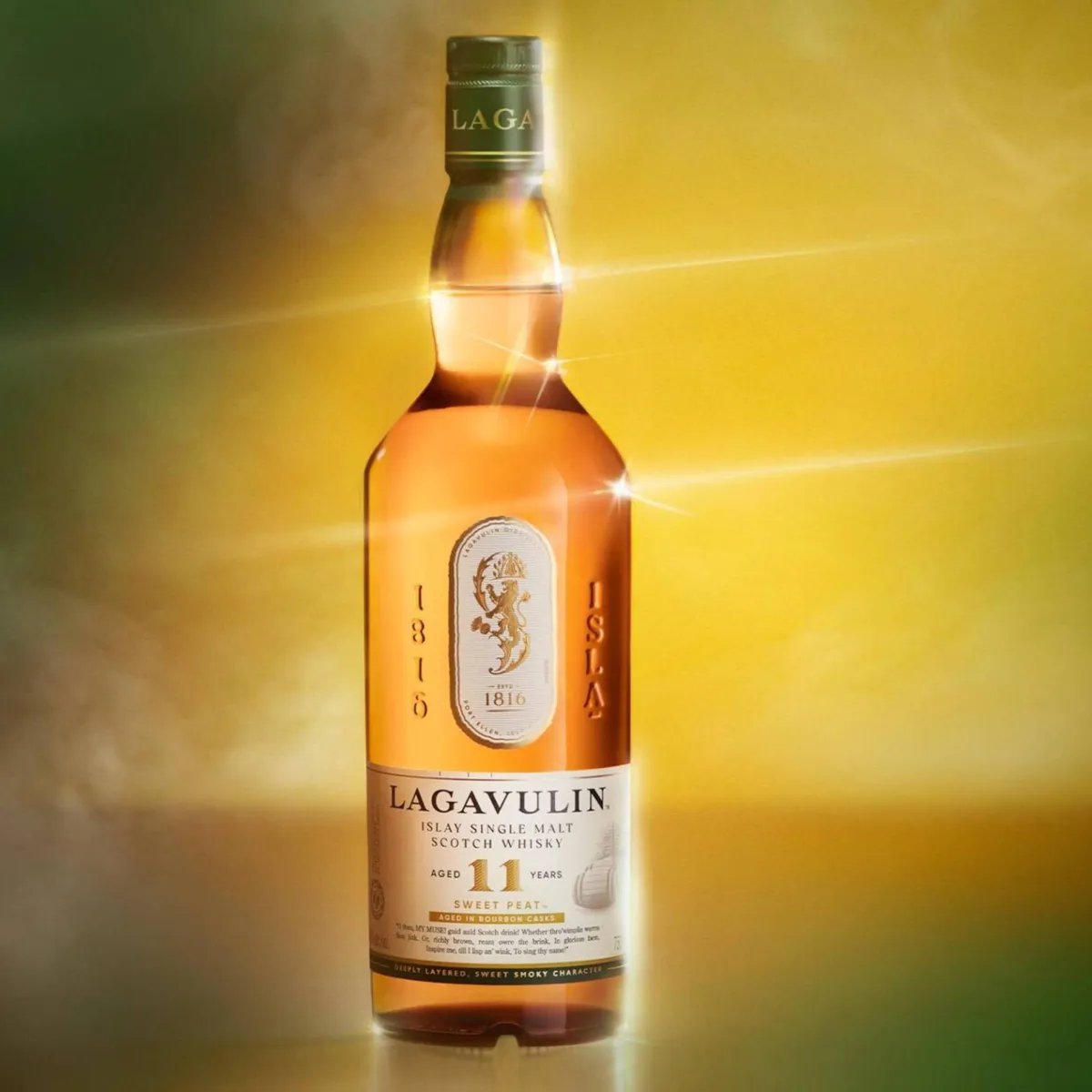 Lagavulin Unveils the 11-Year-Old Sweet Peat Whisky: Islay smoke