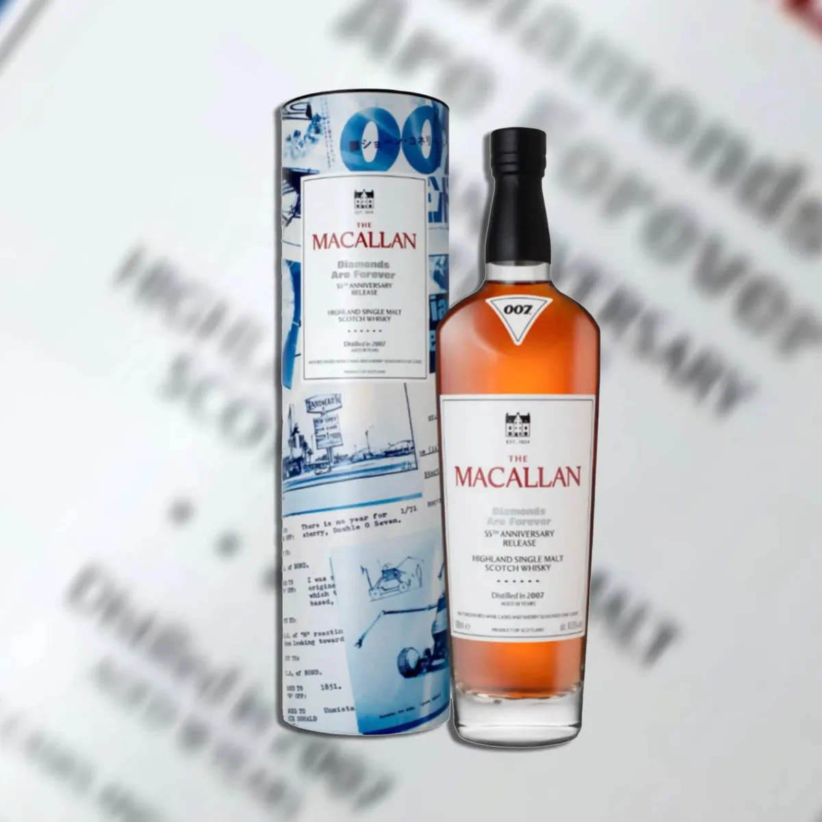 Update: The Macallan James Bond Diamonds Are Forever 55th