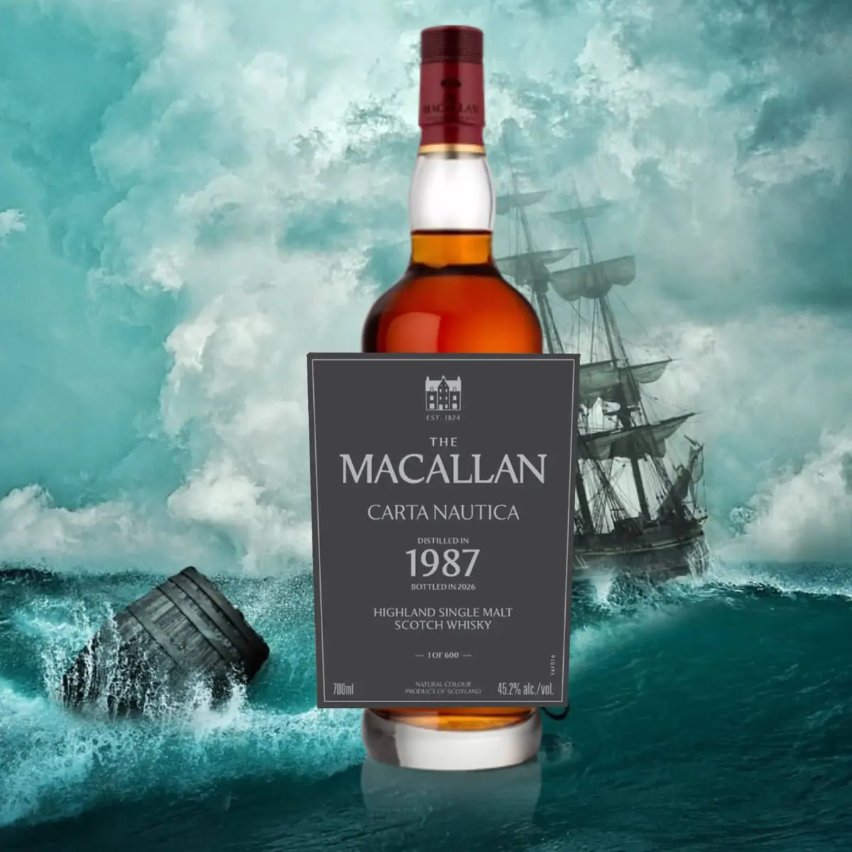 Macallan hint naar mysterieuze Carta Nautica-botteling uit 1987