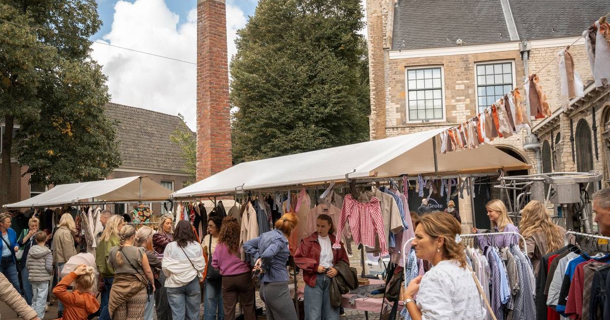 KNUS-markt met zestig verkopers na Alkmaar nu voor het eerst in Heiloo
