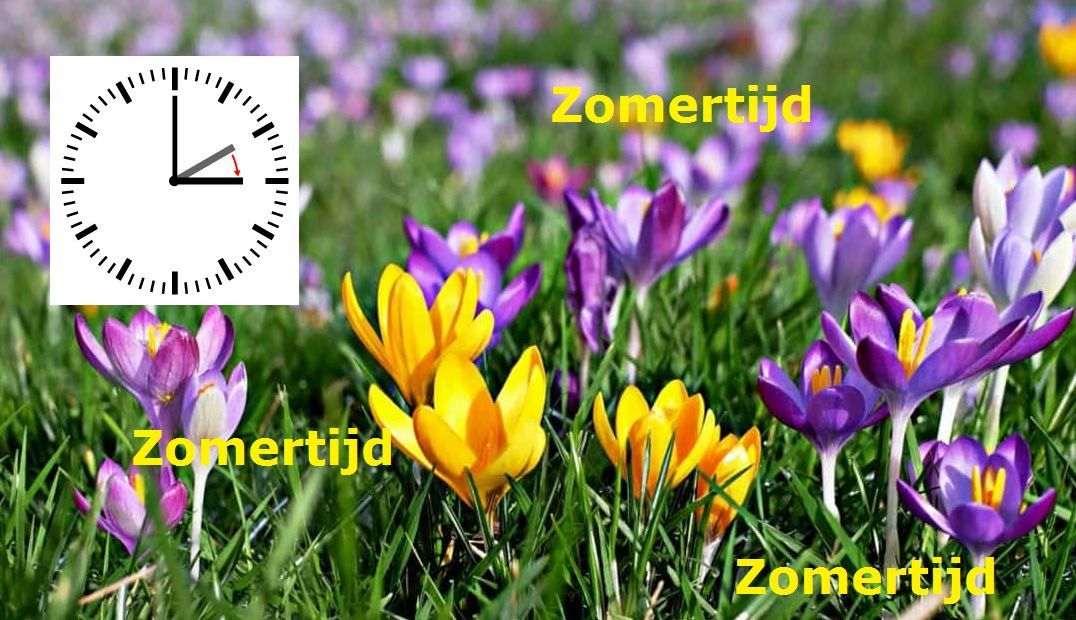 Zomertijd 2026 gaat in
