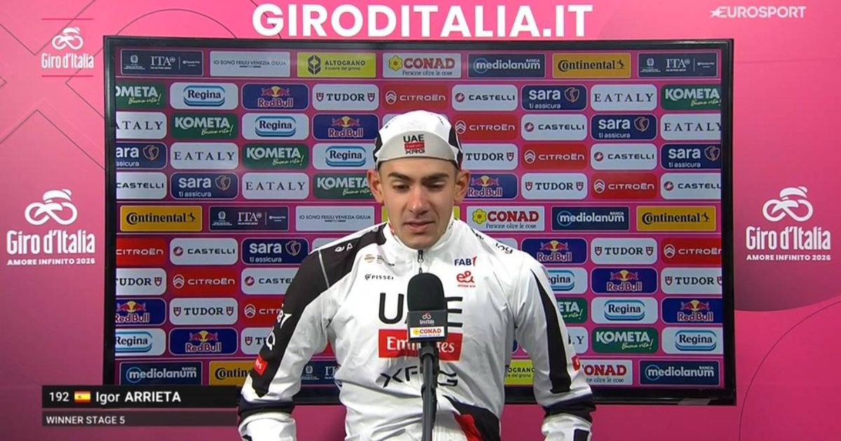 Igor Arrieta, victoria surrealista en el Giro de Italia — image 3