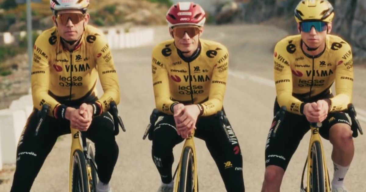 Team Visma | Lease a Bike unveils its fresh new kit for 2026