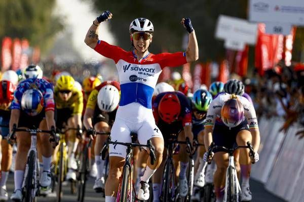Photo: cyclinguptodate.com Results Tour of Britain Women 2026 stage 5 - Win number 4 for Lorena Wiebes; Kim Le Court confirms GC win