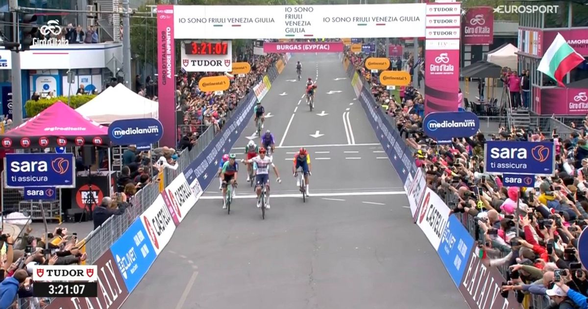 Results Giro d’Italia 2026 Stage 1