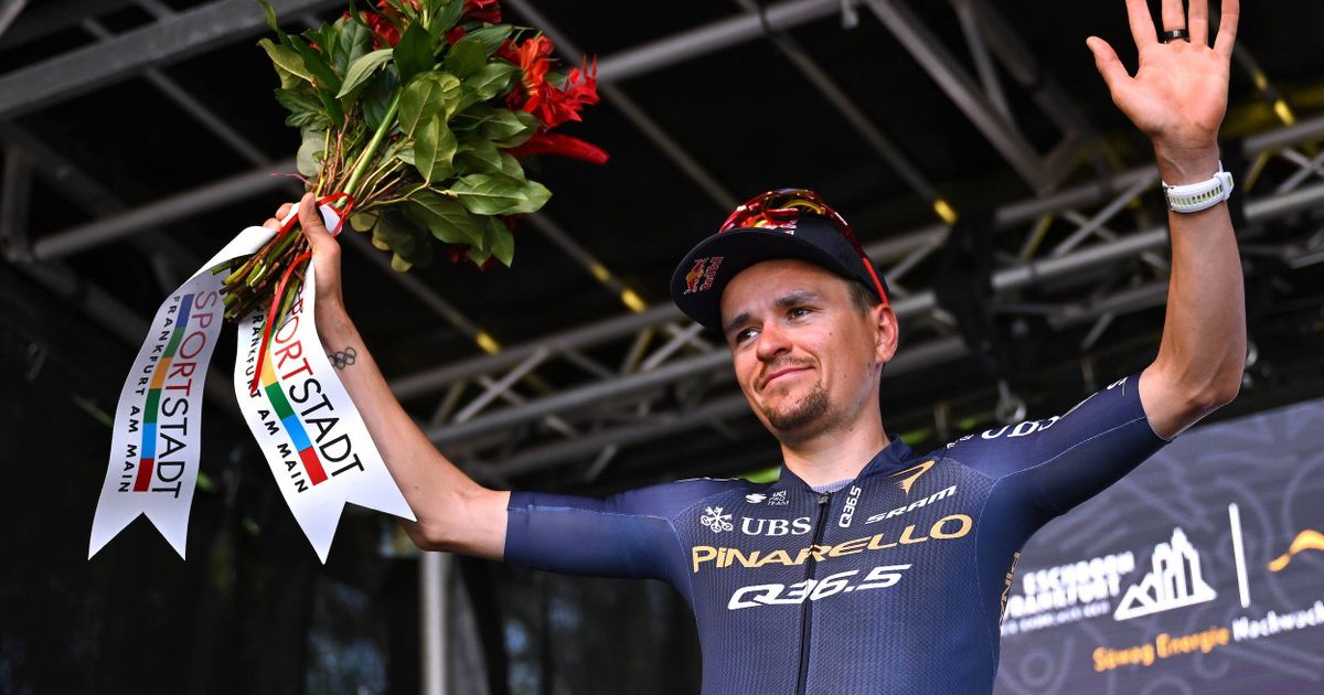 “With Tom at the start, everything changed for us” – Pinarello Q36.5 praise committed Tom Pidcock after late call-up delivers crucial Eschborn-Frankfurt result