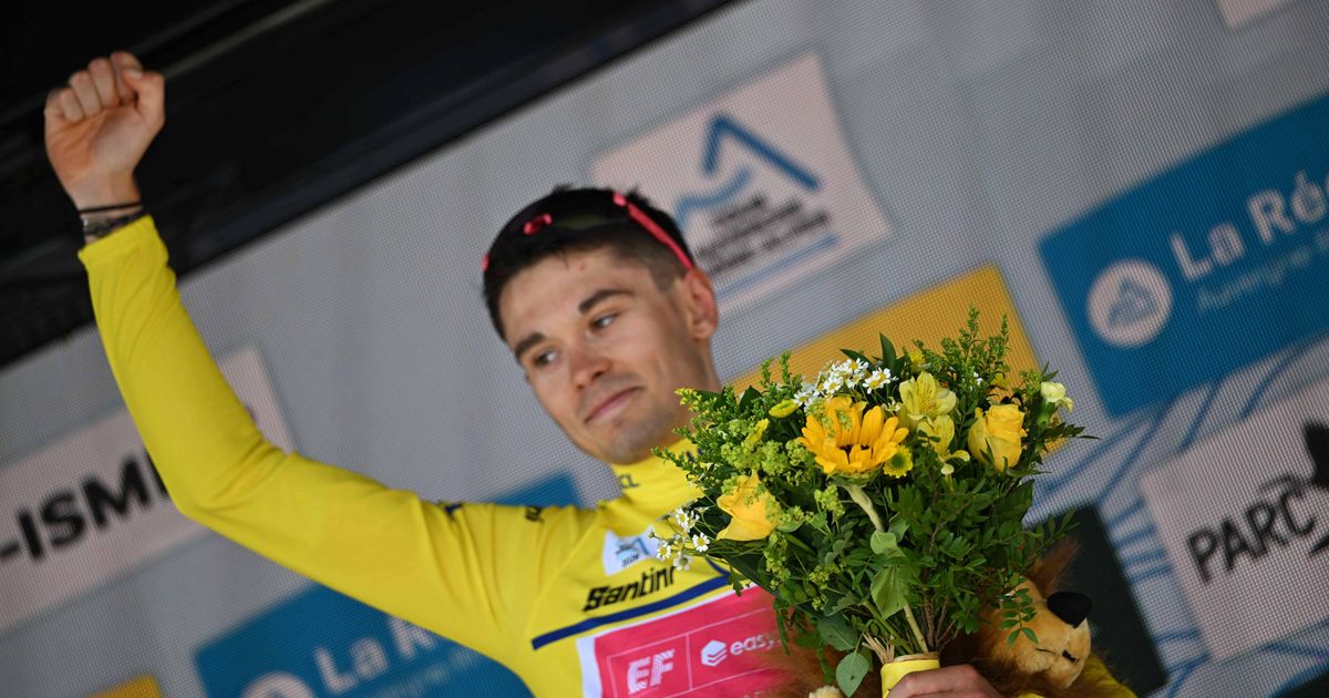 Alex Baudin retains the yellow jersey after a relentless fourth stage