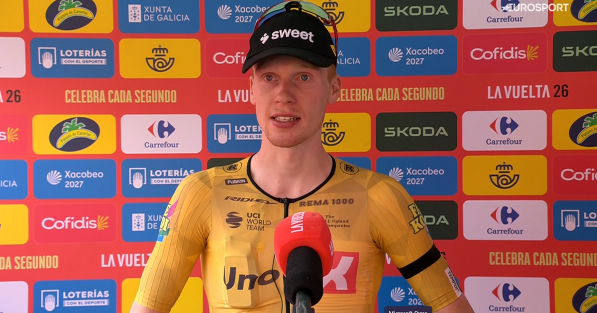 “I didn't expect it to be this emotional” – Andreas Leknessund fights back tears after Uno-X Vuelta one-two honours King Harald V on day of Norwegian mourning