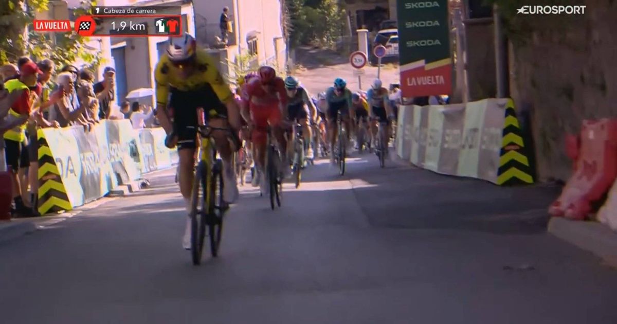 "Wout van Aert's attack? It was really difficult" - Tadej Pogacar on explosive Vuelta finale