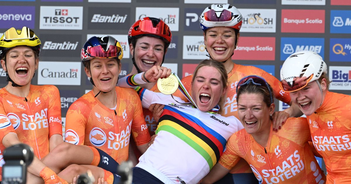“If there’s women’s football, they go all out with cameras... even though it’s unwatchable” - TV treatment of Demi Vollering’s World Championship triumph sparks fury