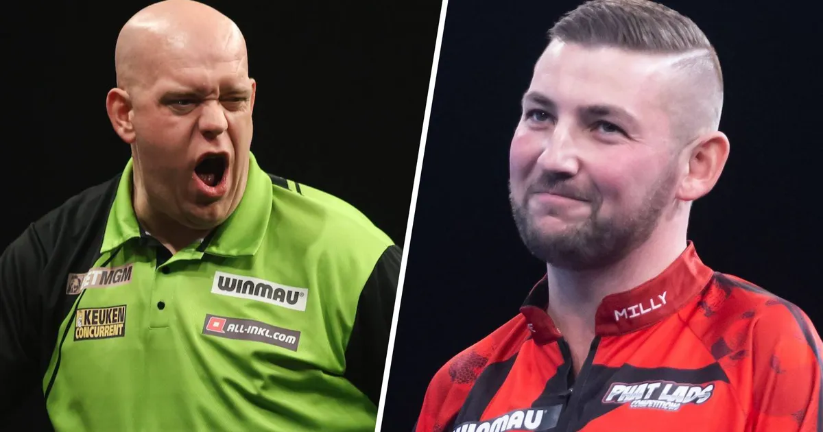 Schedule Night Eight Premier League Darts 2025 Van Gerwen v Aspinall and Dobey