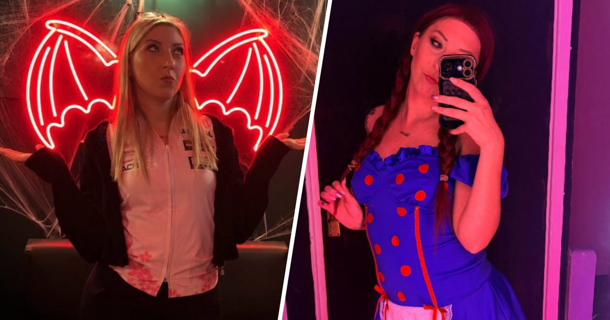 Fallon Sherrock surprises fans with striking Halloween outfit