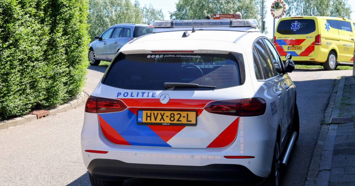 Motorrijder gewond bij botsing op Kerkweg in Alphen