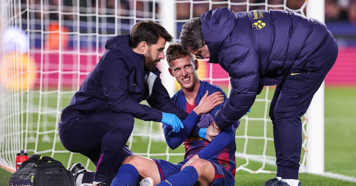 Le Barça perd Dani Olmo pour un mois