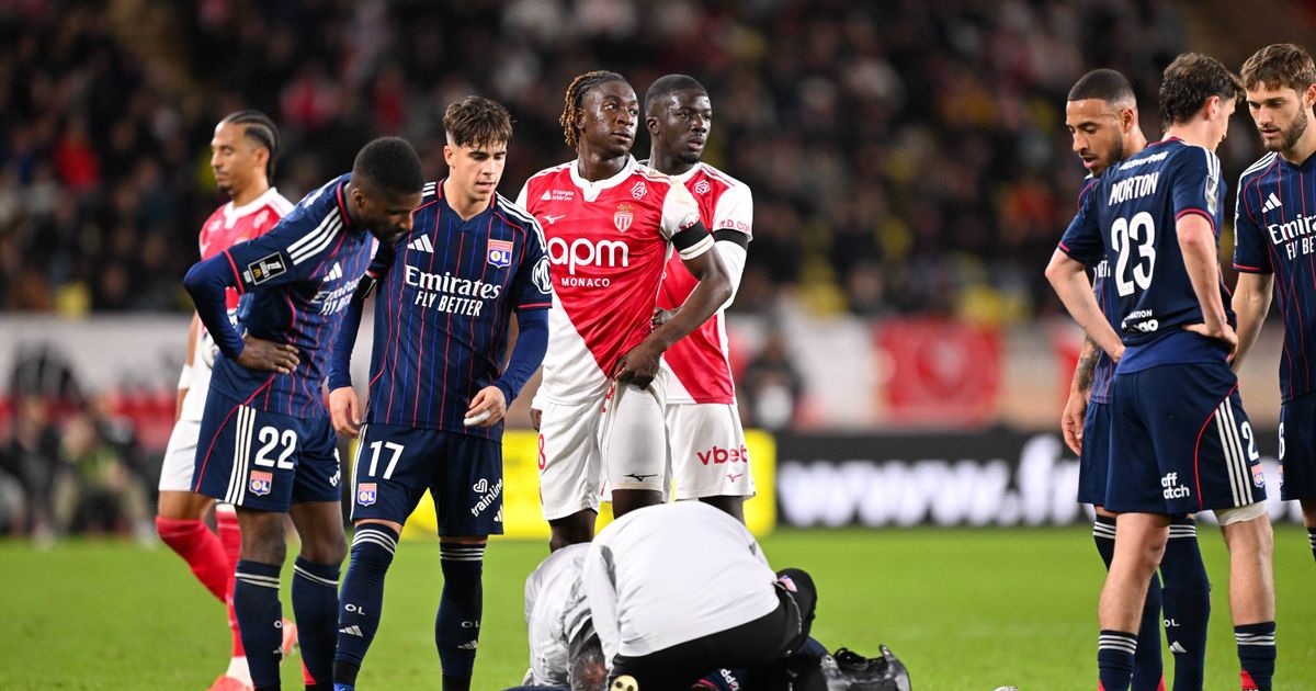 Monaco-OL : Attentat sur Tagliafico, l'image choc