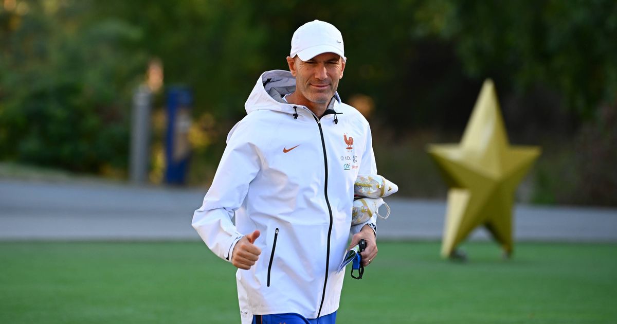 Mbappé forfait, Zidane en retard, l'étrange entrainement des Bleus