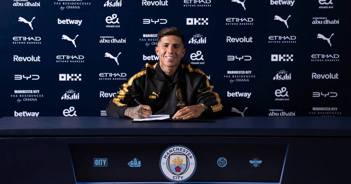 BREAKING: Chelsea agree deal to sell Enzo Fernandez to Man City for £125m