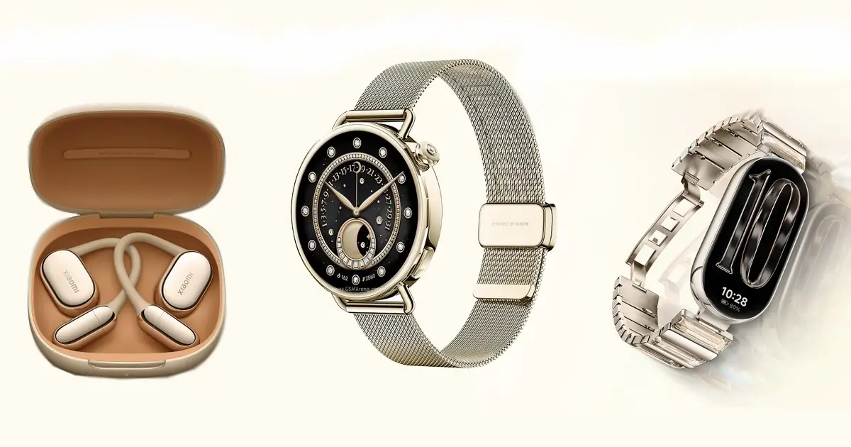 Xiaomi Watch S4 41 mm und Xiaomi OpenWear Stereo Pro weltweit eingeführt