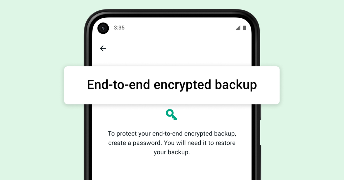 WhatsApp Receives Support for Passkey-Encrypted Backups