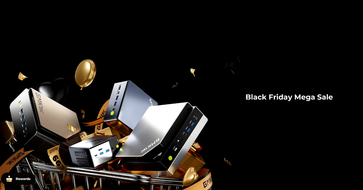 GMKtec Black Friday Mega Deals: The Lowest Prices Ever on Mini PCs for Gaming, AI, and Productivity