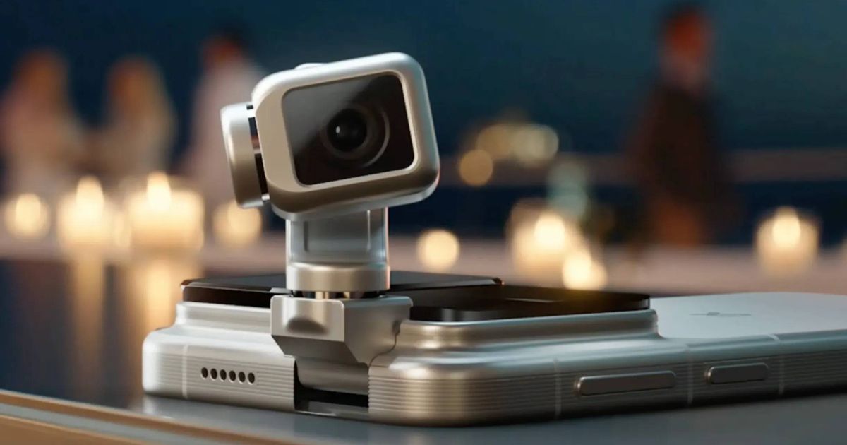 Photo: gizchina.com Honor Robot Phone Confirmed for August with 200MP Gimbal
