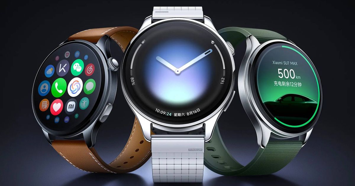 Xiaomi Watch 5 mit HyperOS 3, eSIM-Unterstützung und Titan-Technologie ...