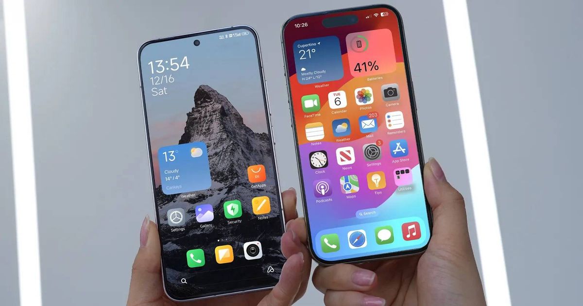 Xiaomi HyperOS 3 oder iOS 26? Finden Sie die Unterschiede (wenn Sie ...