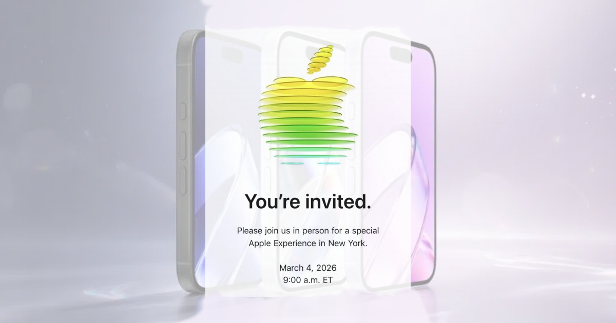 Apple kündigt Special Experience Event am 4. März an – iPhone 17e erwartet