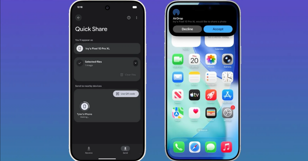 Google Pixel 9 Can Now Send Files to iPhones Like Magic