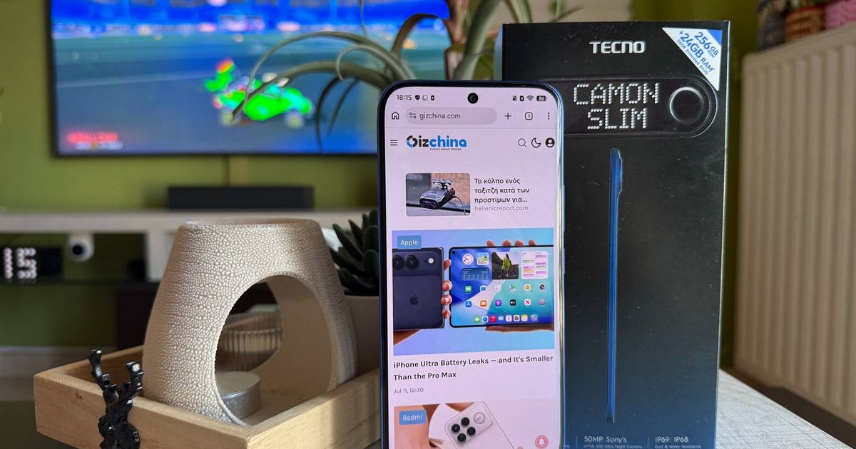 Big Battery, Tiny Frame: Testing the Limits of the Camon Slim