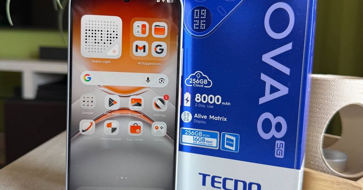 Big Battery, Bold Styling: My Review of the Tecno POVA 8 5G