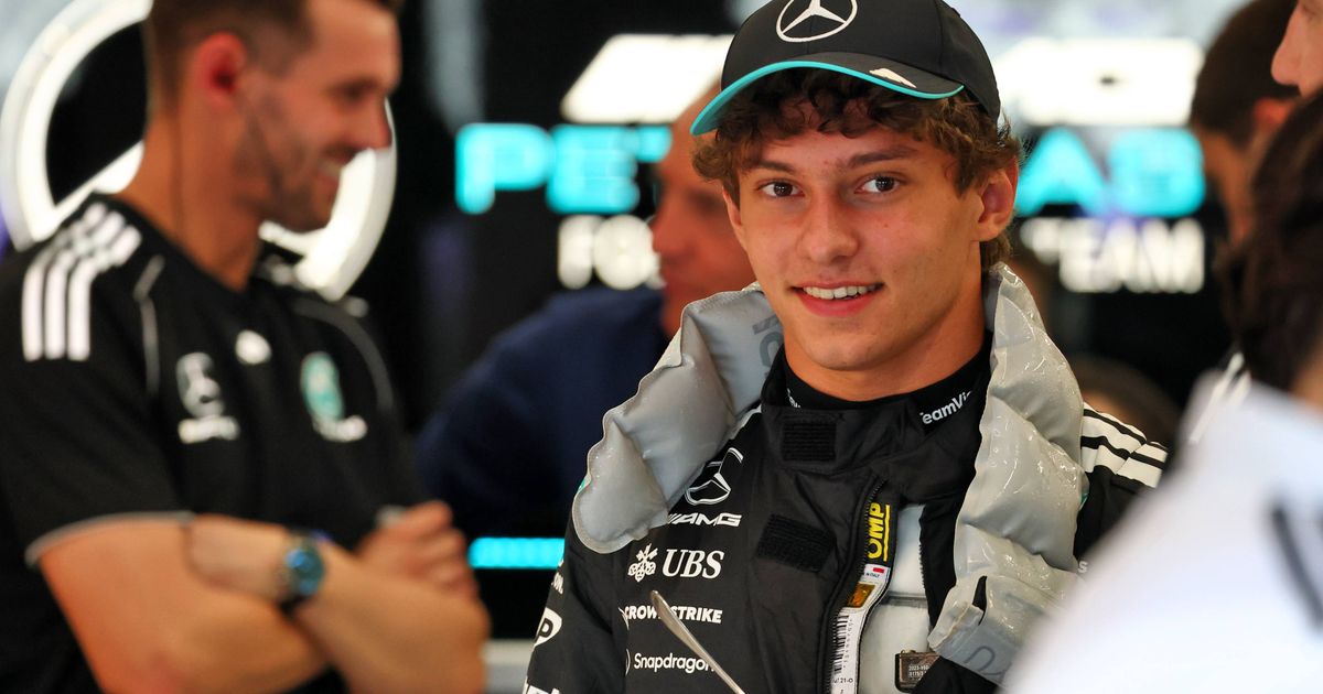 Bearman knows Kimi Antonelli is a top driver in the making