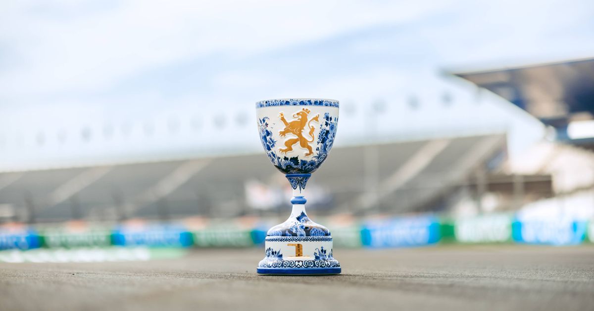 Dutch Grand Prix 2025 Unveils Unique Delft Blue Trophies
