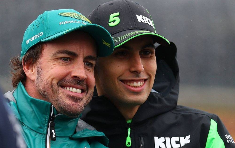 Alonso Rookie Blue Alonso’s guidance proving vital for Bortoleto in impressive F1 rookie ...