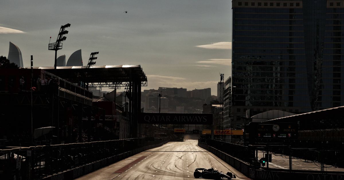 GP de Azerbaiyán 2025: Se esperan lluvia y fuertes vientos en Bakú