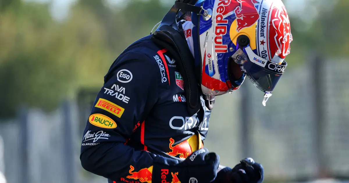 インターネットはVerstappenのポールに夢中になりました：彼はヤギですか？