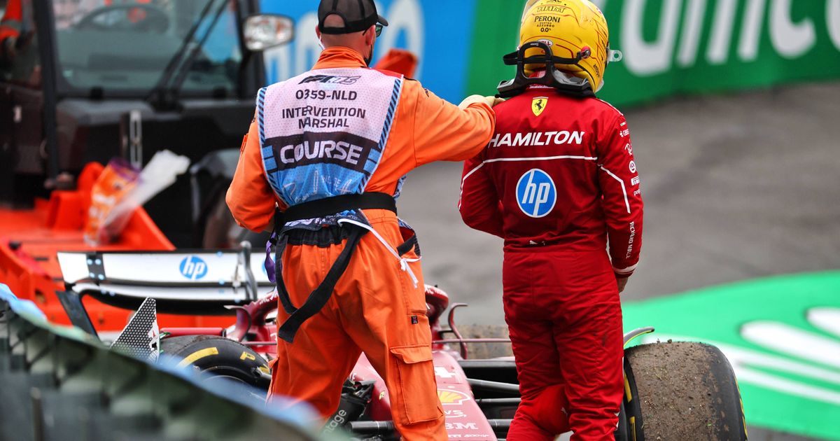 El "Especial" Accidente de Hamilton en Países Bajos: Ferrari Rescata Aspectos Positivos