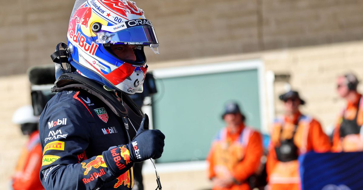 Marko Praises Verstappen's COTA Sprint Pole