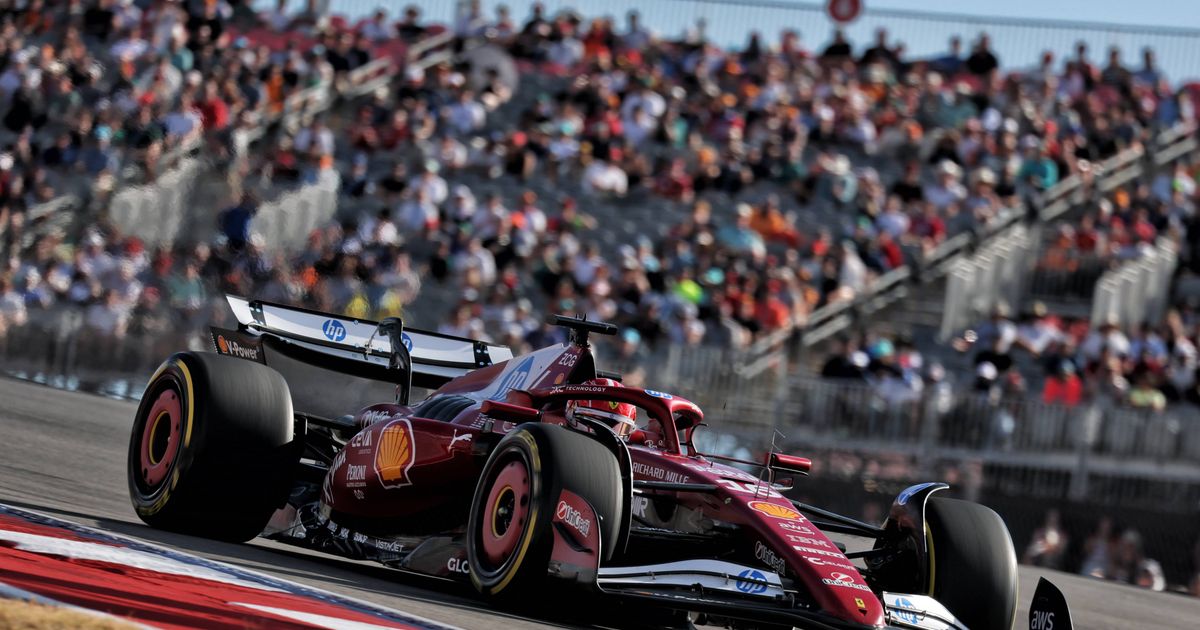 Leclerc sorpassa Norris alla partenza del GP USA, Piastri nei primi cinque, Verstappen in testa