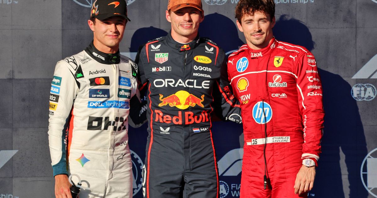 Norris, Leclerc e Verstappen refletem sobre a caótica largada do GP do México