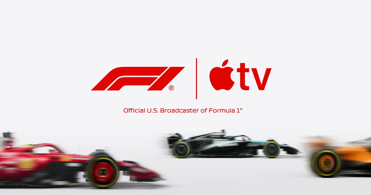 Apple TV porterà cinque Gran Premi di F1 nei cinema IMAX degli Stati Uniti quest'anno