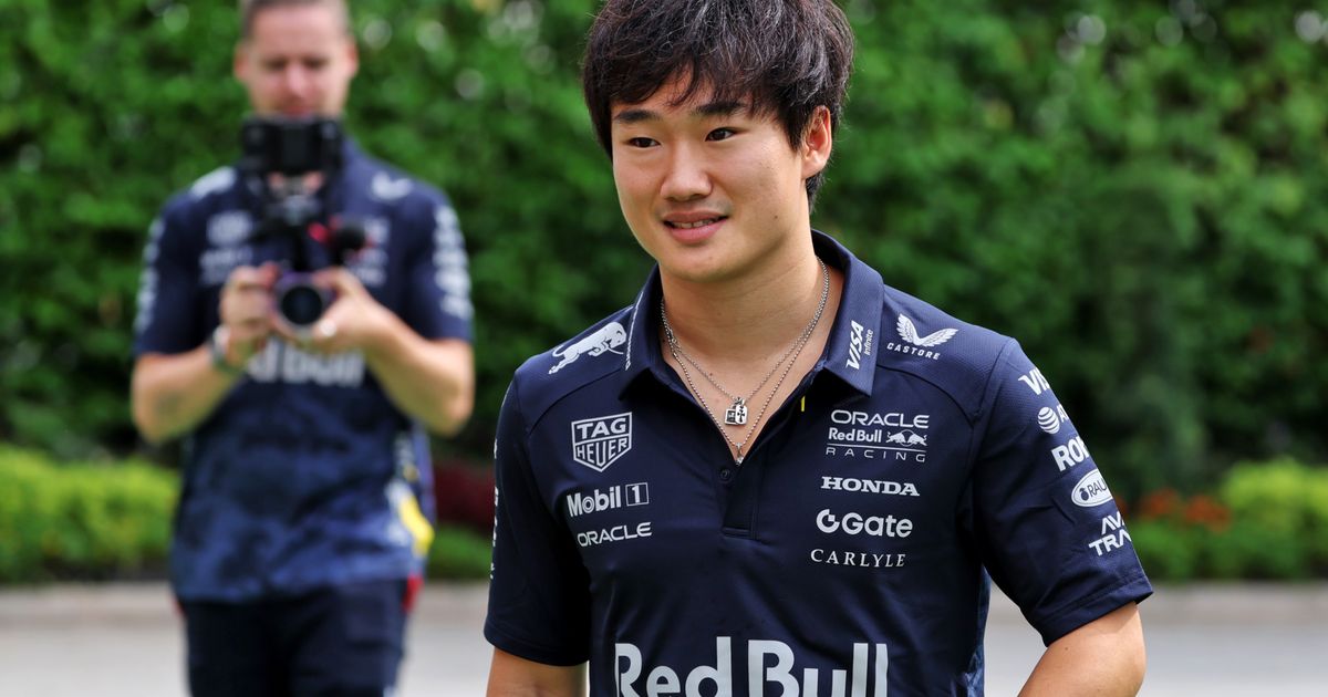 角田、シンガポールGPでの苦戦にもレッドブルはポジティブな要素を見出す