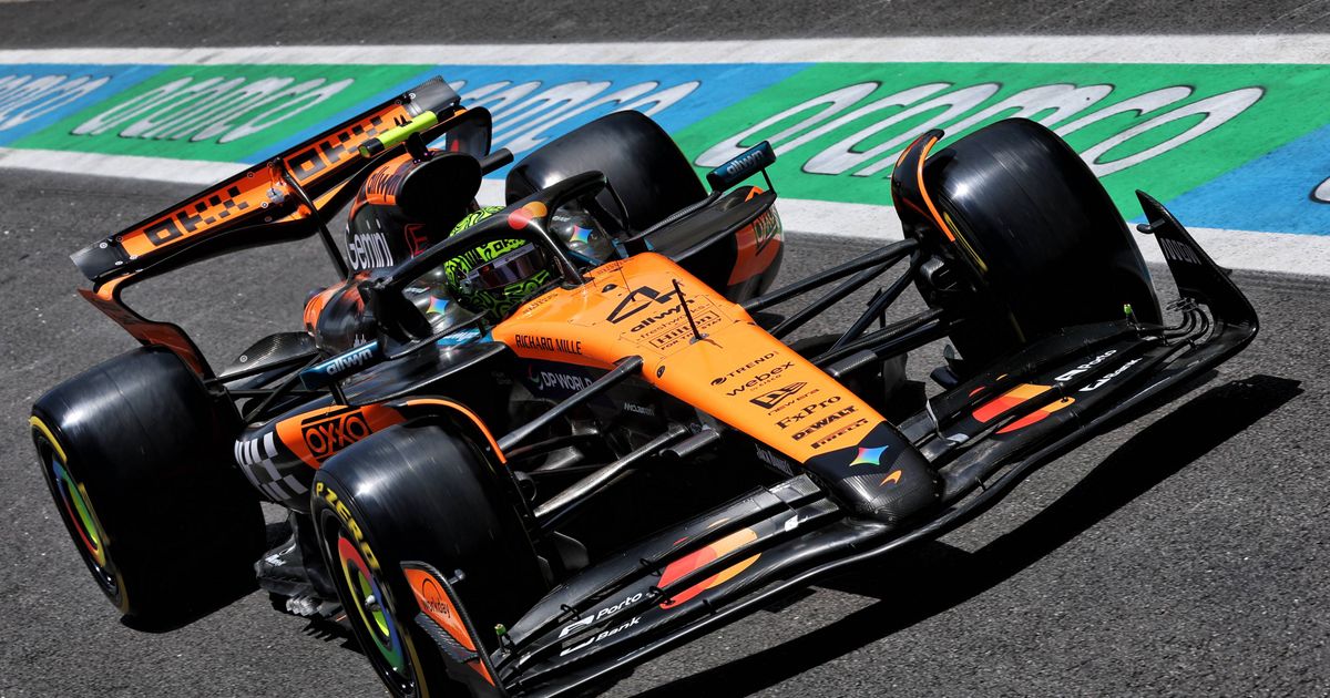 Norris consigue la pole del Sprint en Brasil; Verstappen, sexto