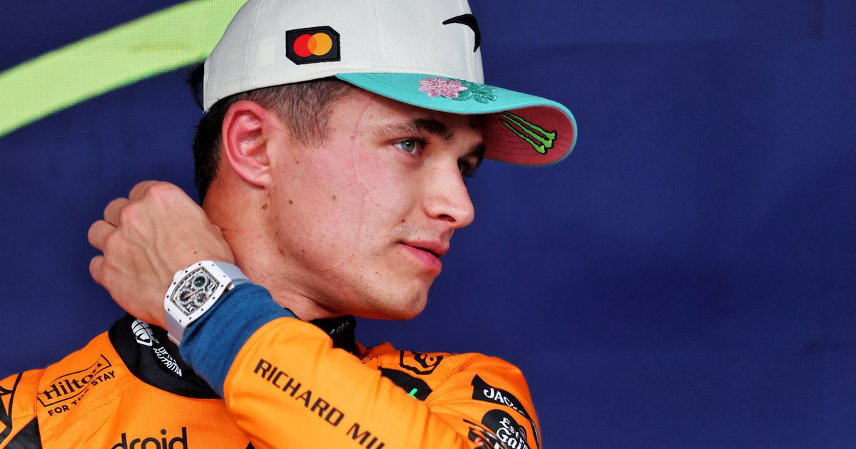 브라질 GP 폴 포지션 랜도 노리스, 메르세데스 추격 및 날씨 변수 경계