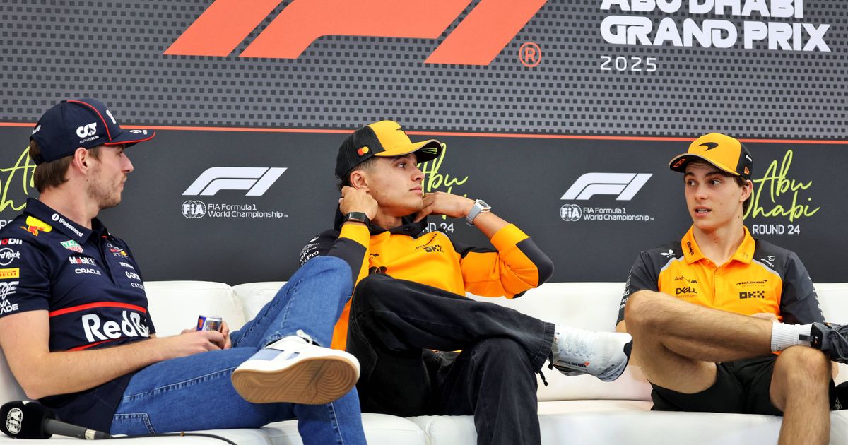 皮亚斯特里坦言迈凯伦车队指令已明确,阿布扎比决战一触即发