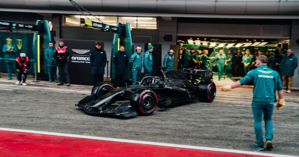 Newey’s ‘sexy’ car design continues to turn heads in the F1 paddock