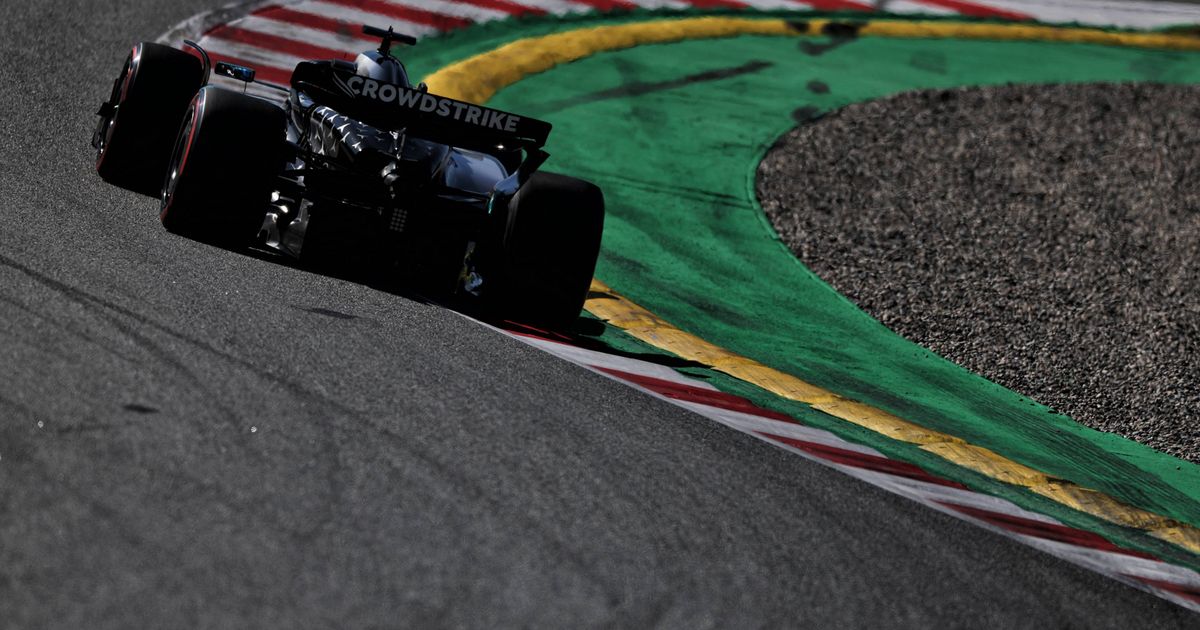 Russell and Mercedes dominate afternoon testing and set impressive benchmark