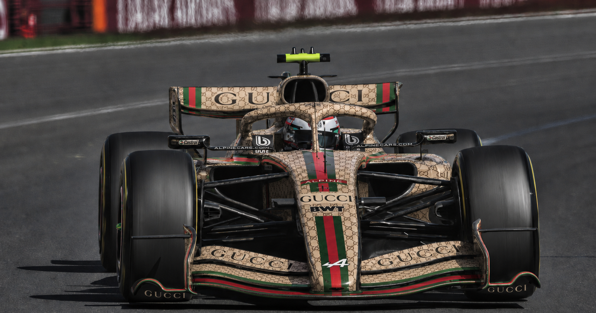 Gucci Rumored to Sponsor Alpine F1 Team Starting in 2027