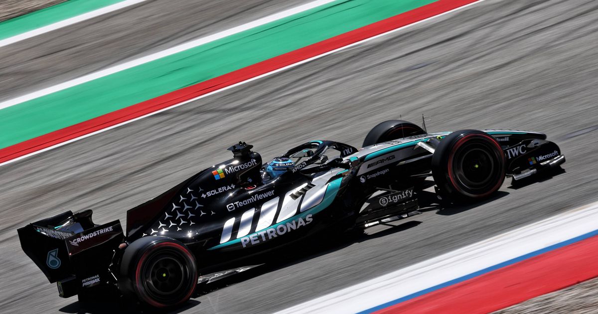 Russell Tops Barcelona FP1 Amidst Monaco Podium Controversy